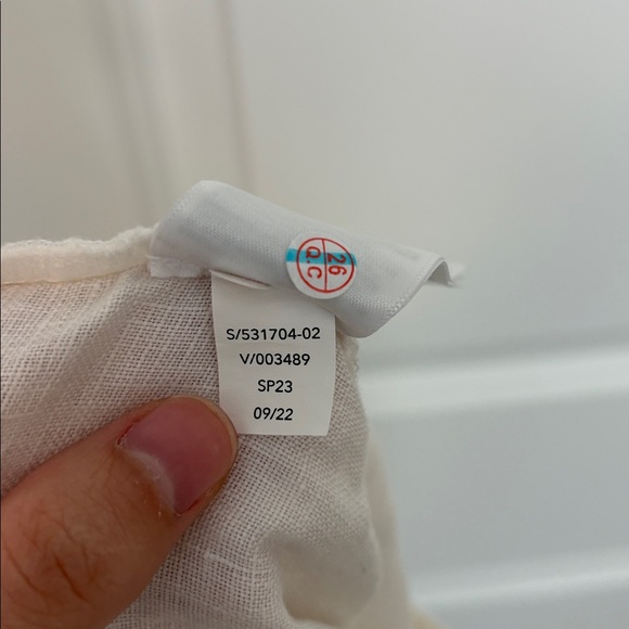 Athleta Retreat Linen Jogger - White - size 8 Medium NWT - Picture 11 of 11